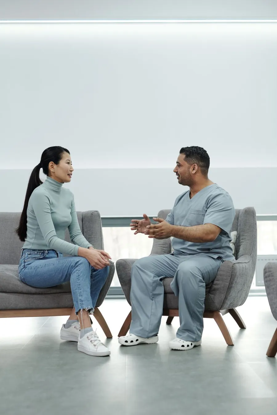 Patient in an ongoing follow-up consultation